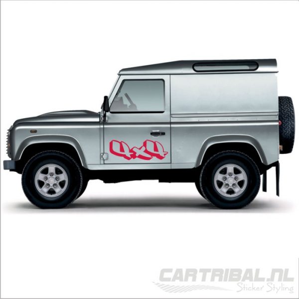 4x4 offroad sticker model 3