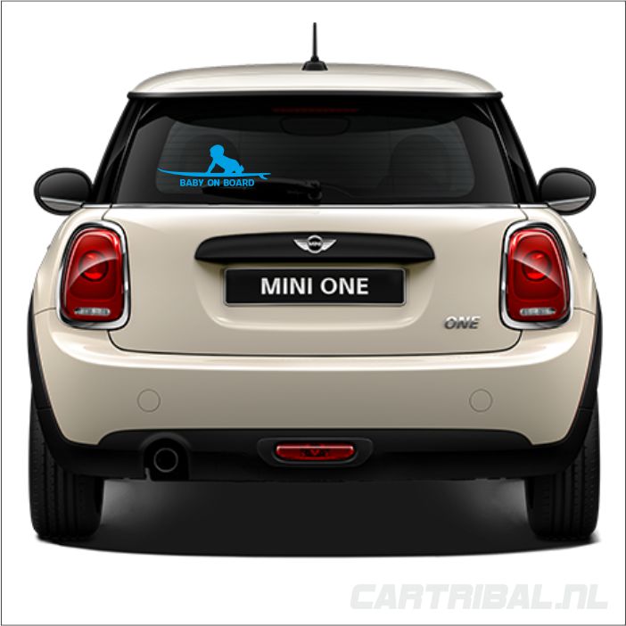 baby on board sticker model 13