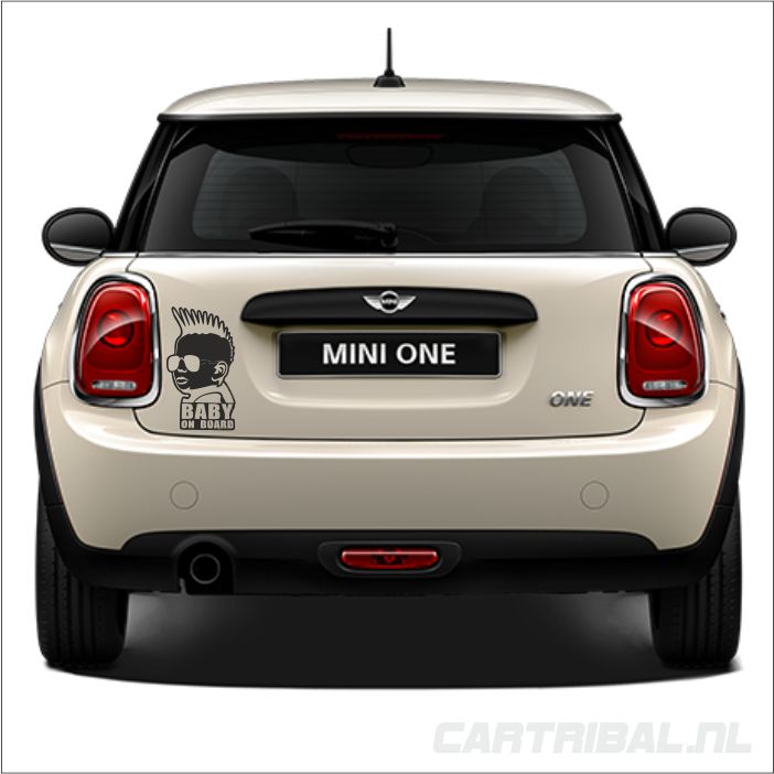 baby on board sticker model 15