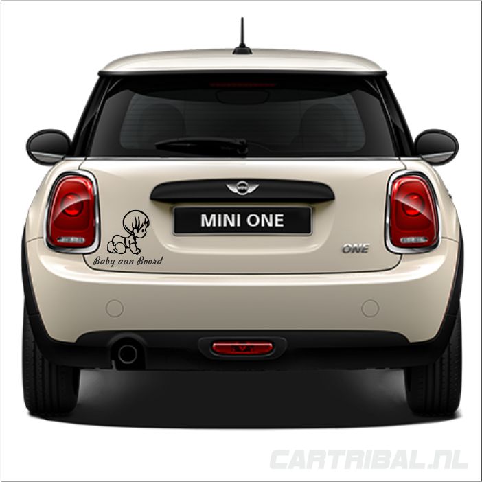 baby on board sticker model 8