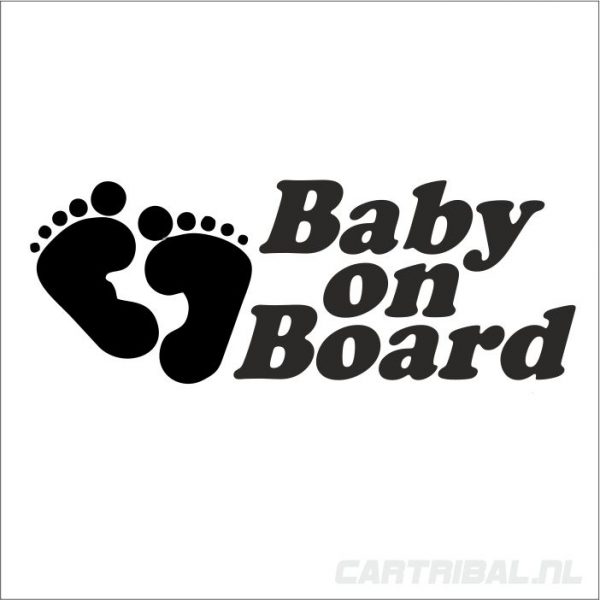 baby on board sticker model 9 - Afbeelding 2