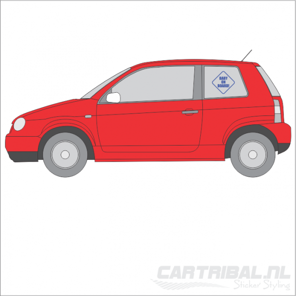 baby on board sticker model 1 - Afbeelding 2