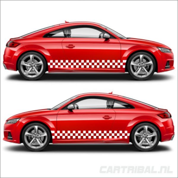 checkered striping model 3
