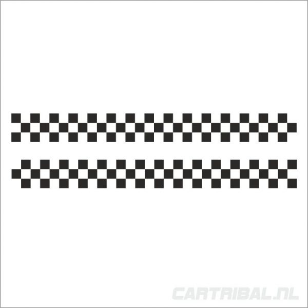 checkered striping model 3 - Afbeelding 2