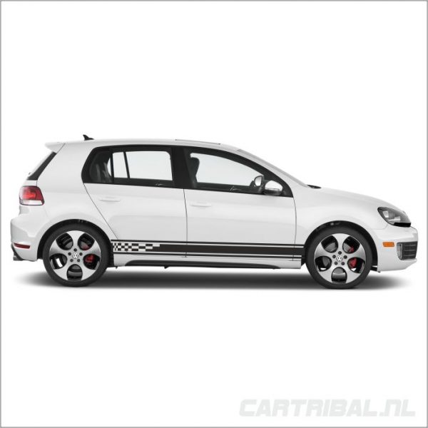 checkered striping model 4