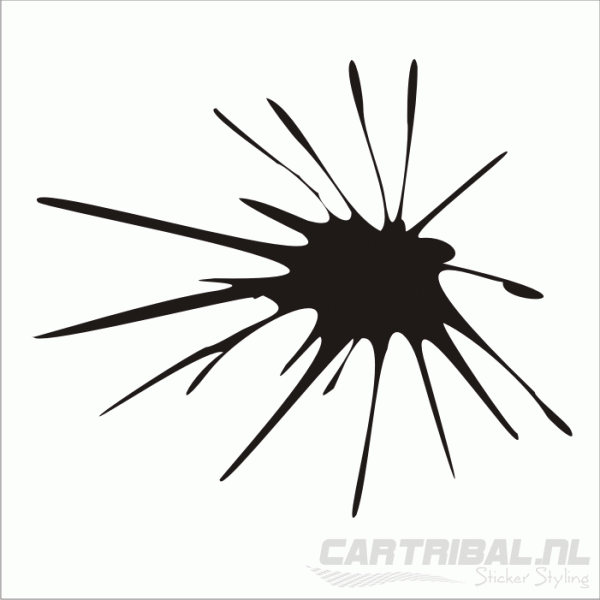 design 2524 verfspat sticker