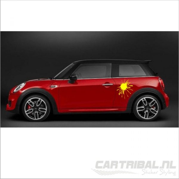 design 2525 verfspat sticker - Afbeelding 3
