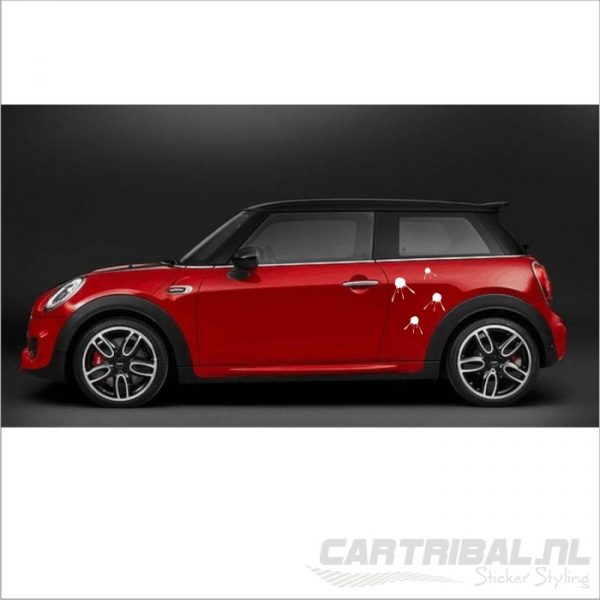 design 2526 verfspat sticker - Afbeelding 2