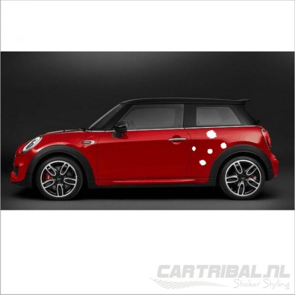 design 2527 verfspat sticker - Afbeelding 2