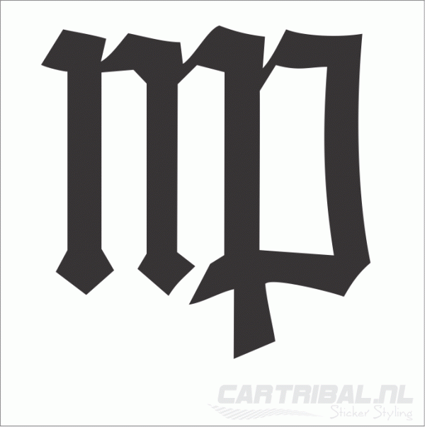 maagd 3804 sticker