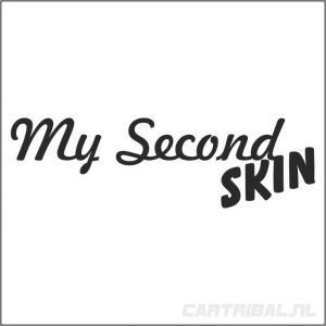 my second skin sticker