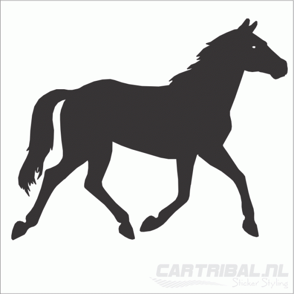 paard 0641 sticker