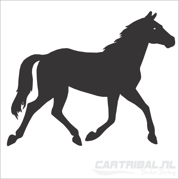 paard 0641 sticker