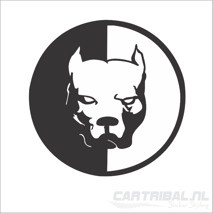pitbull sticker 2