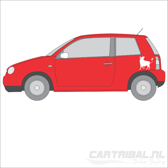 stier sterrenbeeld 01-1 sticker - Afbeelding 2