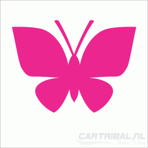 vlinder sticker model 5
