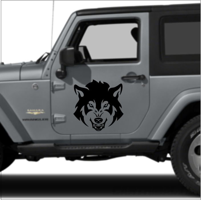wolf sticker