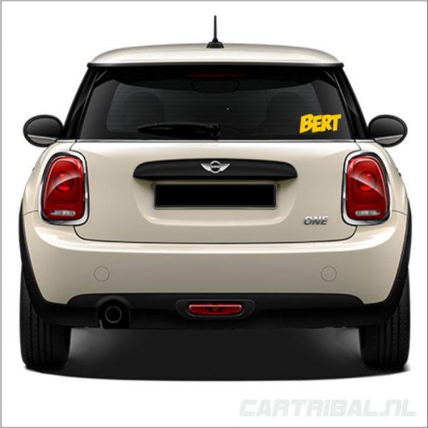 bezopen en rijdt toch bert sticker
