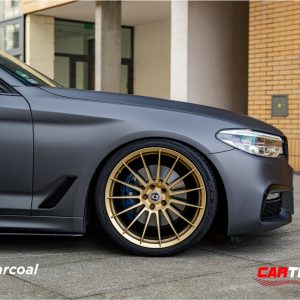 antraciet metallic satijn wrapfolie arlon