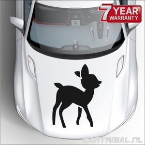 sticker van hertje