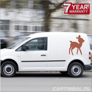 sticker van hertje