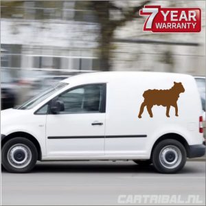 sticker van lammetje