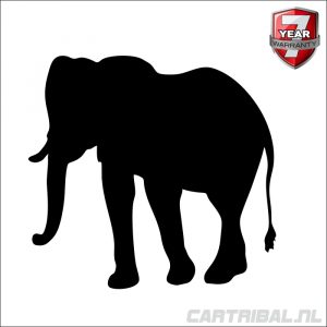 sticker van olifant