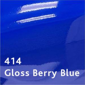 hoogglans blauw wrapfolie van arlon