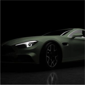 military green mat wrapfolie van Arlon