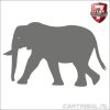 sticker van een olifant