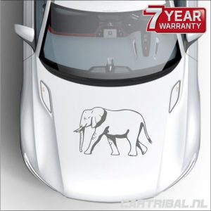 bestel nu deze sticker van een olifant