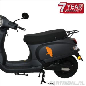 sticker van papagaai