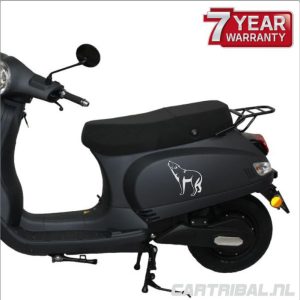 sticker van een wolf