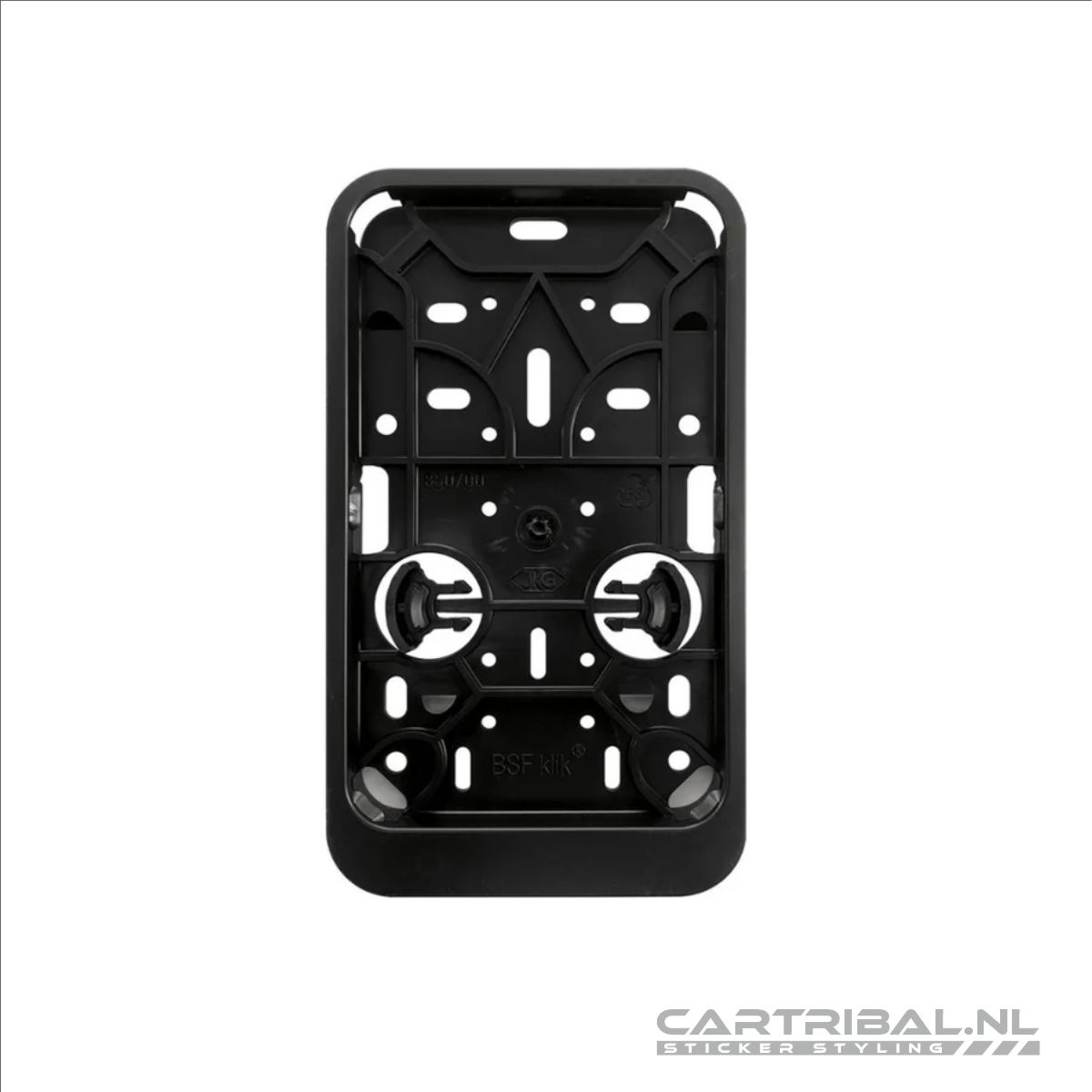 Kentekenplaathouder voor brom- en snorfietsen.