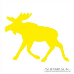 zweden eland moose sticker