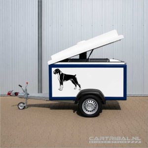 boxer hond sticker