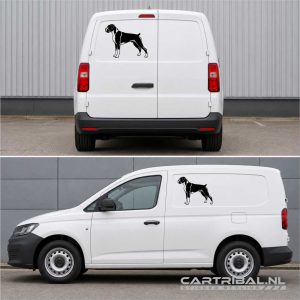 boxer hond sticker