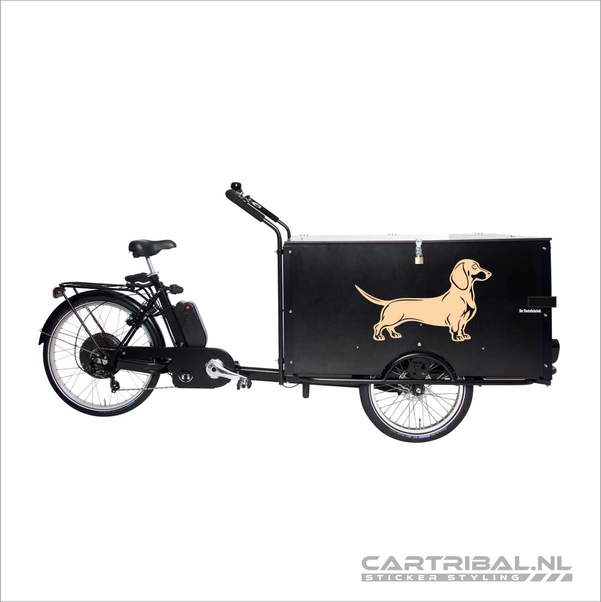 sticker van teckel