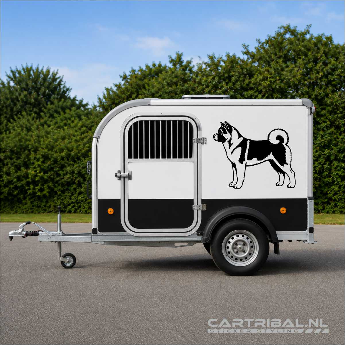 akita inu sticker