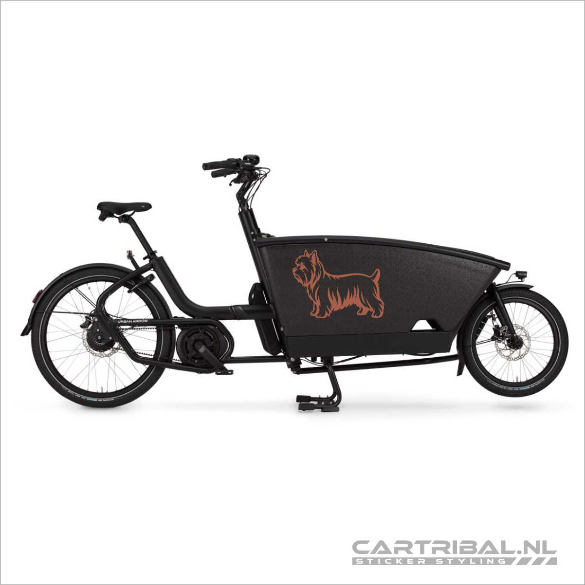 yorkshire terrier hond sticker model 2-2