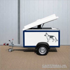 duitse herdershond sticker model 7-4